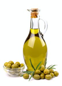 Olives oil with olive